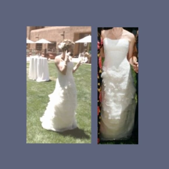 Cloud-like wedding dress - Picture 3 of 11